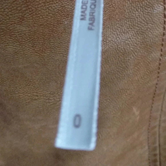 Free People vegan leather mini skirt - Picture 4 of 4